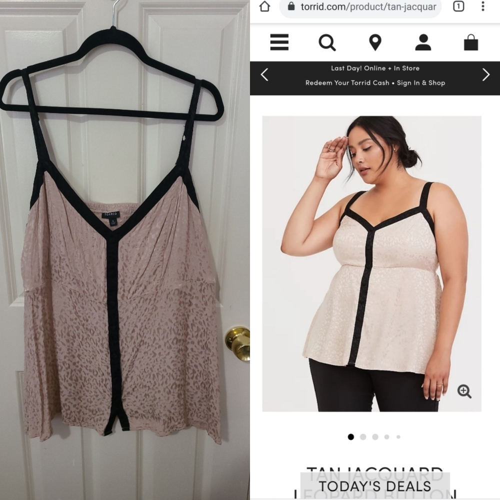 Tan cami